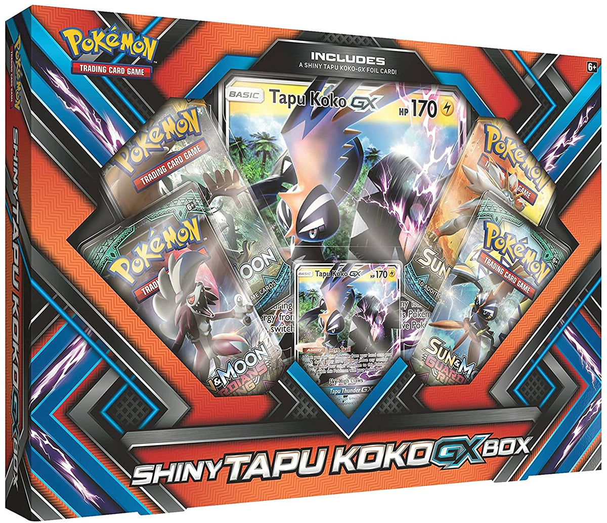 Shiny Tapu Koko GX Box