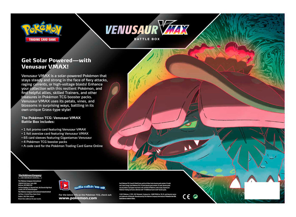 Sword & Shield: Battle Styles - Battle Box (Venusaur VMAX) read description