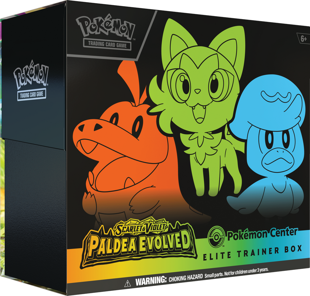 Minor flaws - See description Scarlet & Violet: Paldea Evolved - Elite Trainer Box (Pokemon Center Exclusive)