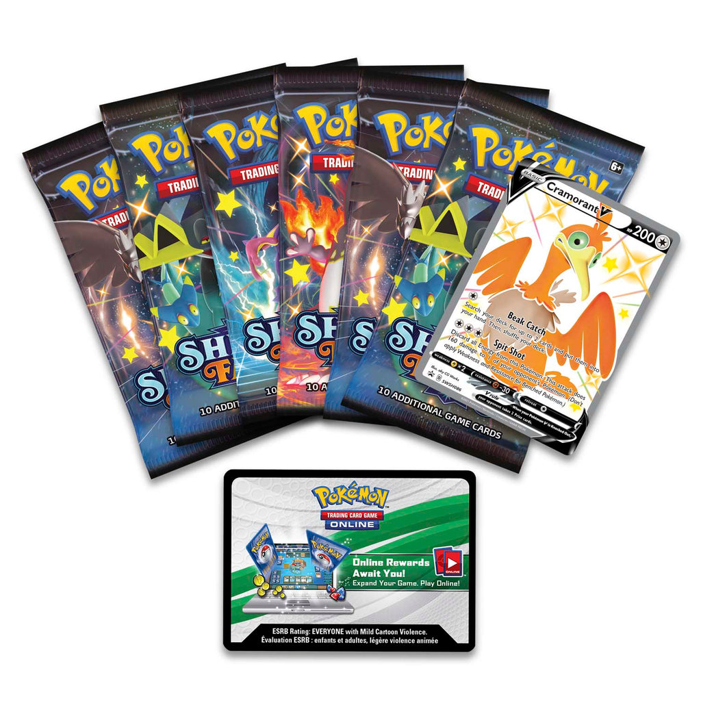 Pok¨¦mon - Shining Fates - Collector's Tin (Cramorant V)