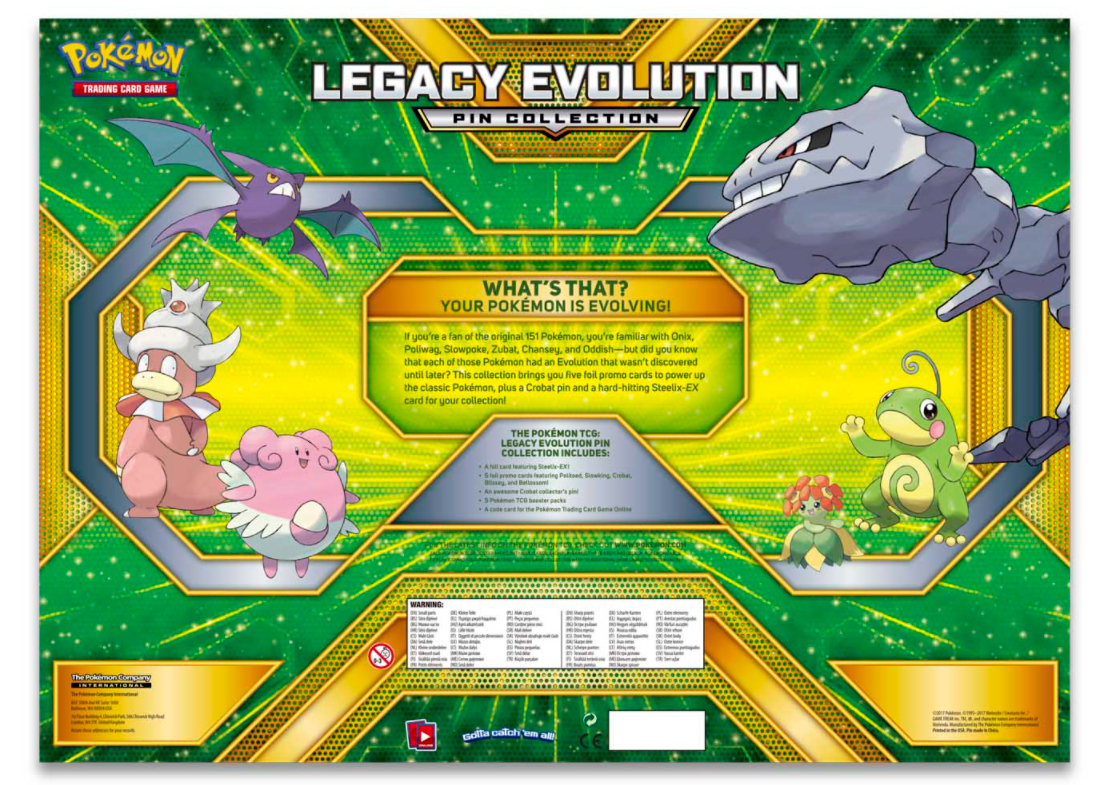 Pin Collection (Legacy Evolution) (read description)