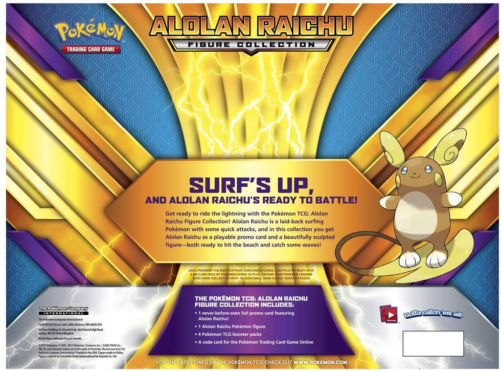 Figure Collection (Alolan Raichu)(Read Description)