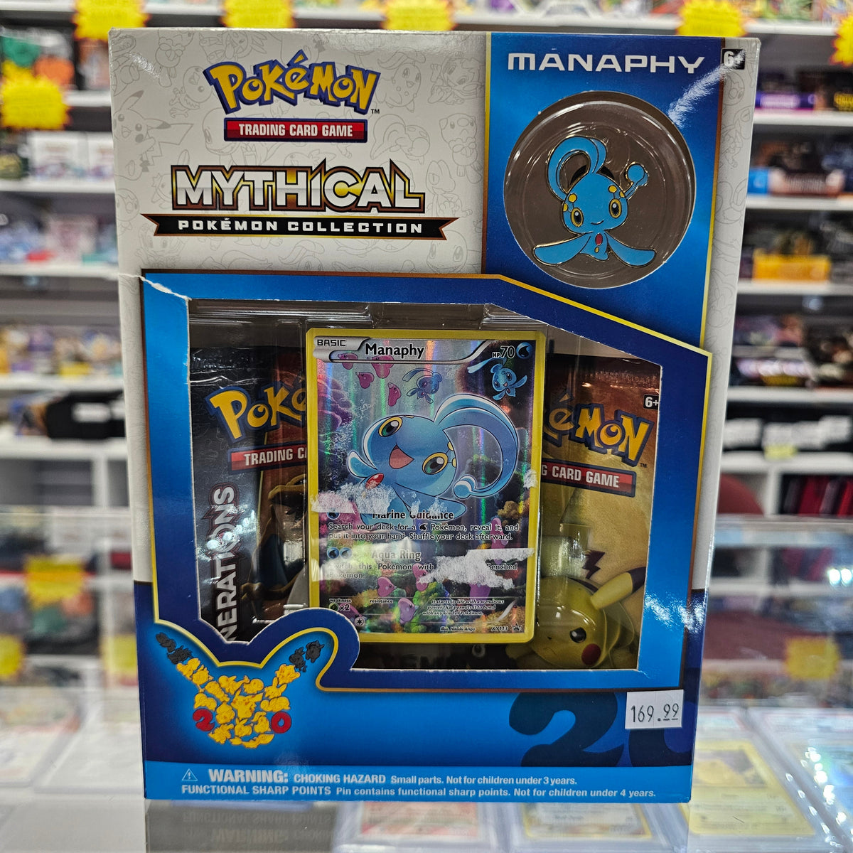 See description Pokemon - Generations - Mythical Pokemon Collection (Manaphy)
