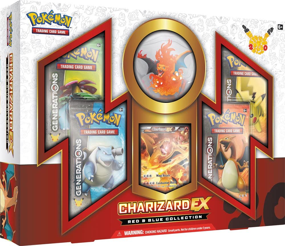 See description Pok¨¦mon - Generations - Red & Blue Collection (Charizard EX)