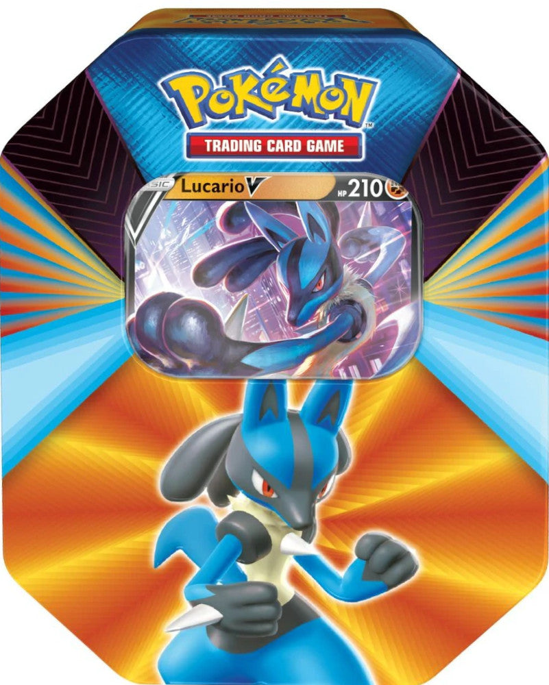 Pokemon - Sword & Shield: Vivid Voltage - V Forces Tin (Lucario V)