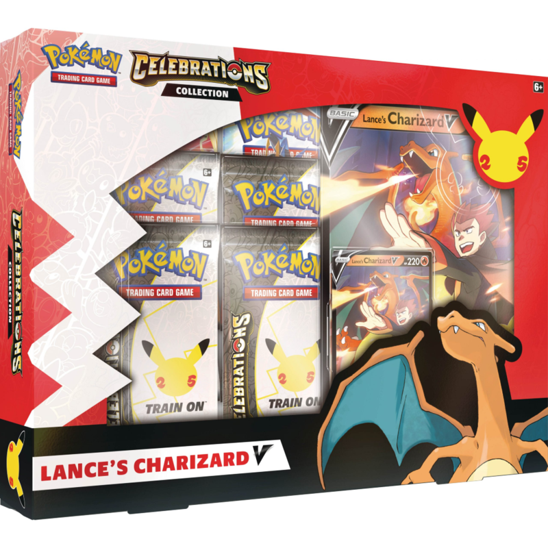 Pok¨¦mon - Celebrations: 25th Anniversary - Collection (Lance's Charizard V)