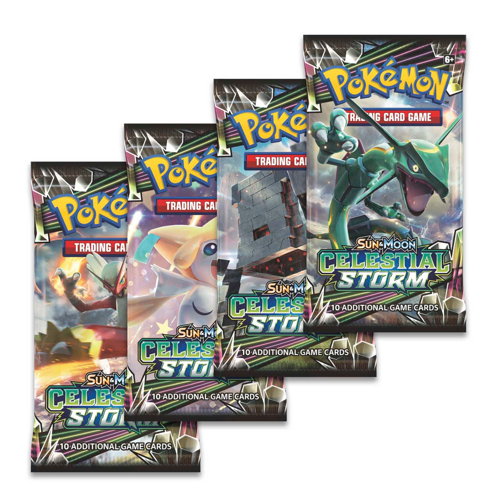 Pokemon - Sun & Moon: Celestial Storm - Booster Pack Random Pack Art