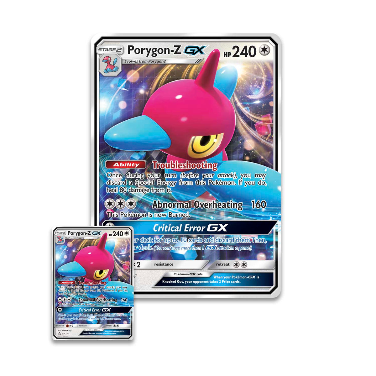 Sun & Moon: Unified Minds - Porygon-Z GX Box