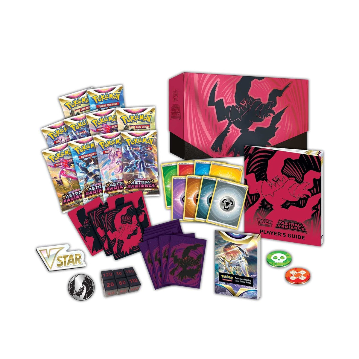 (Tear in Wrap) Sword & Shield: Astral Radiance - Elite Trainer Box (Pokemon Center Exclusive) Read Description