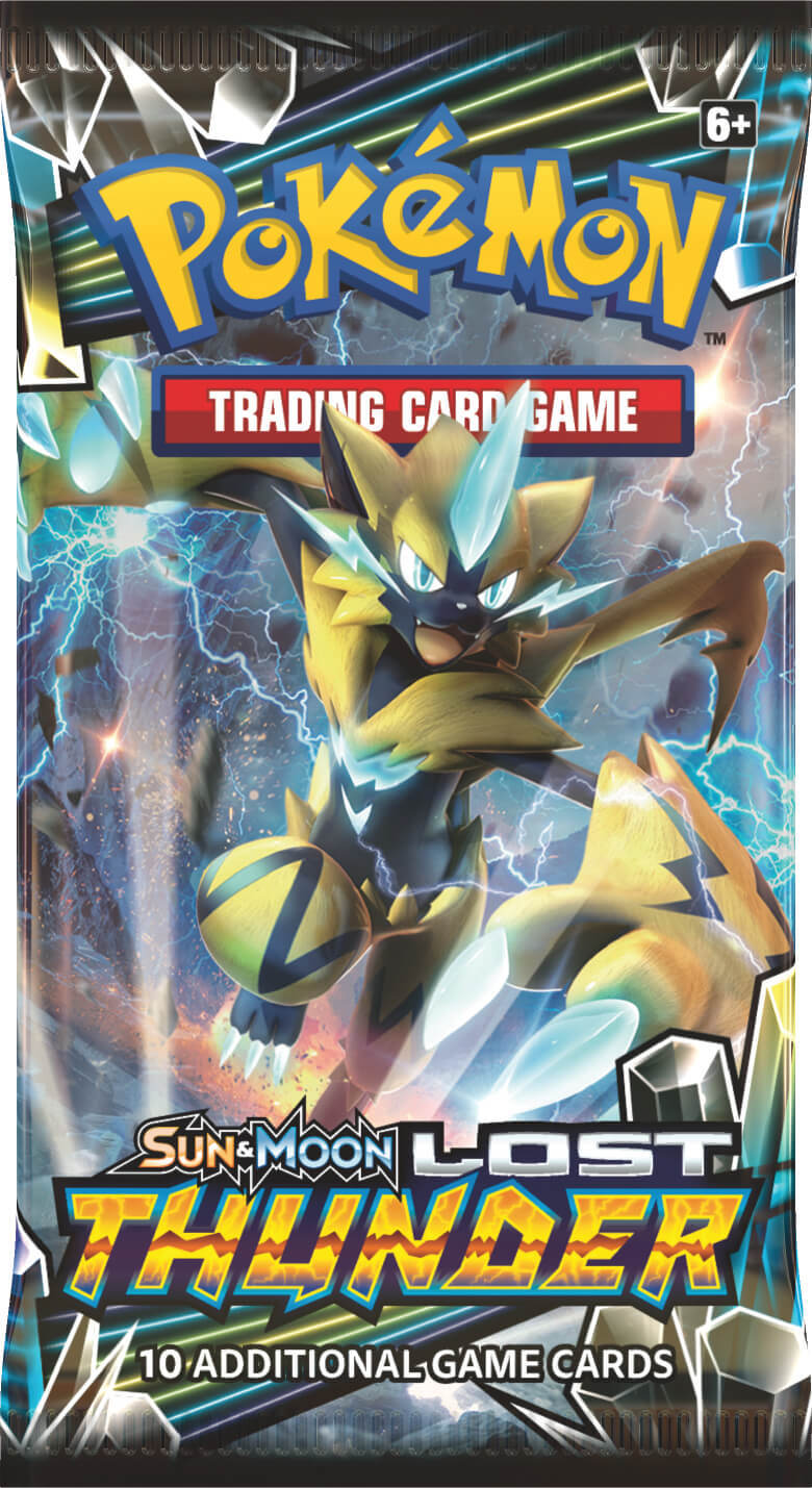 Pokemon - Sun & Moon: Lost Thunder - Booster Pack Random Pack Art