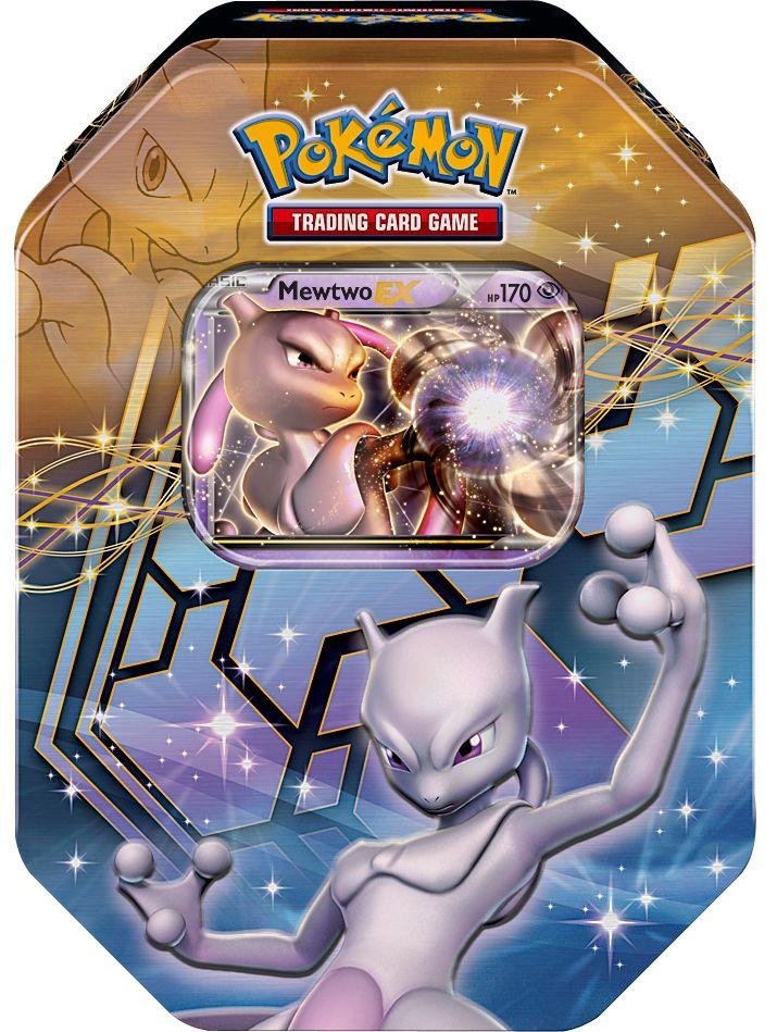 Black & White - Collector's Tin (Mewtwo EX)(READ DESCRIPTION)