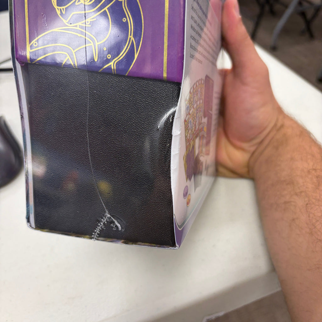 (Corner + Edge Dings) Scarlet & Violet - Elite Trainer Box (Miraidon) (Pokemon Center Exclusive) - Read Description