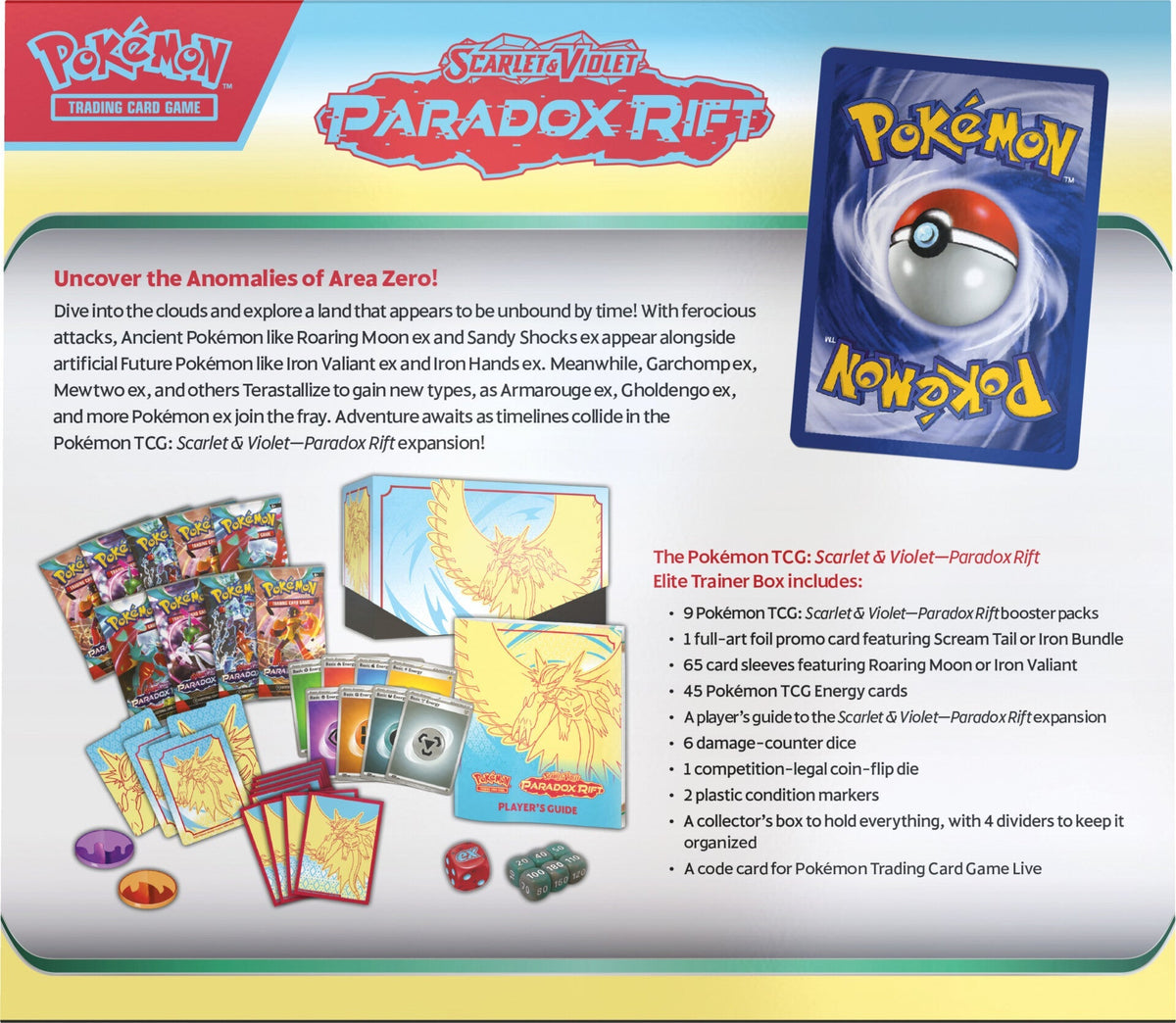 Scarlet & Violet: Paradox Rift - Elite Trainer Box