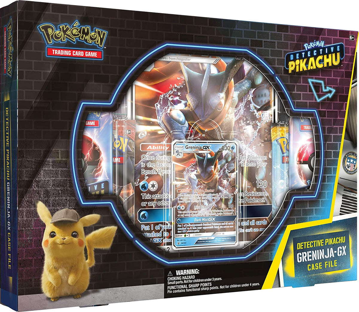 Detective Pikachu - Greninja GX Case File (Read description)