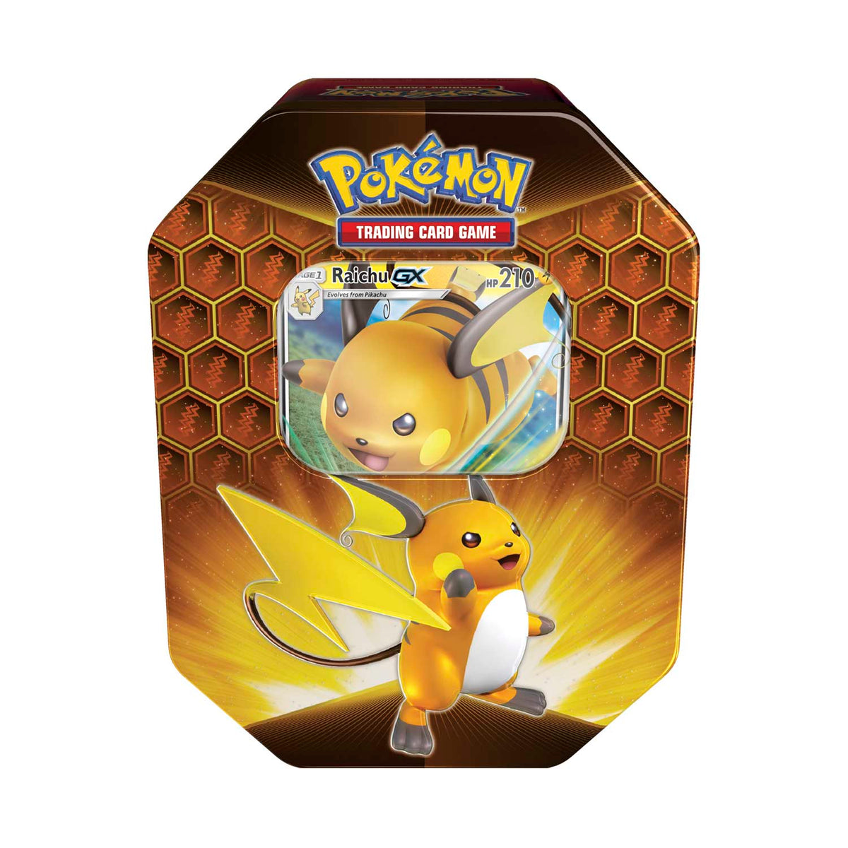 Pokemon - Hidden Fates - Collector's Tin (Raichu GX)