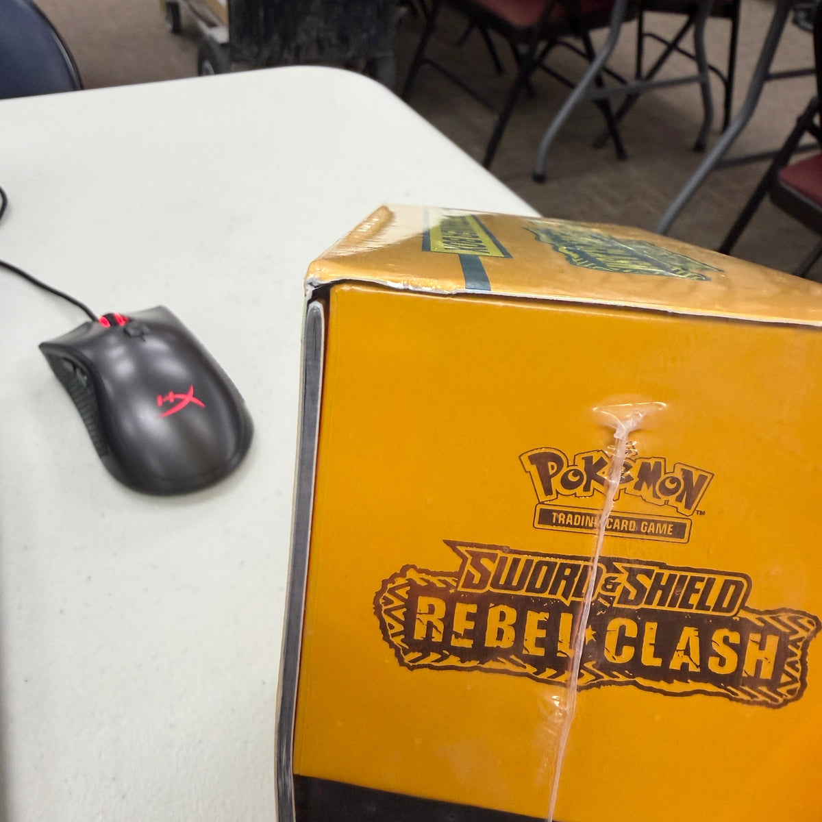(Tear in Wrap) Sword & Shield: Rebel Clash - Elite Trainer Box - Read Description