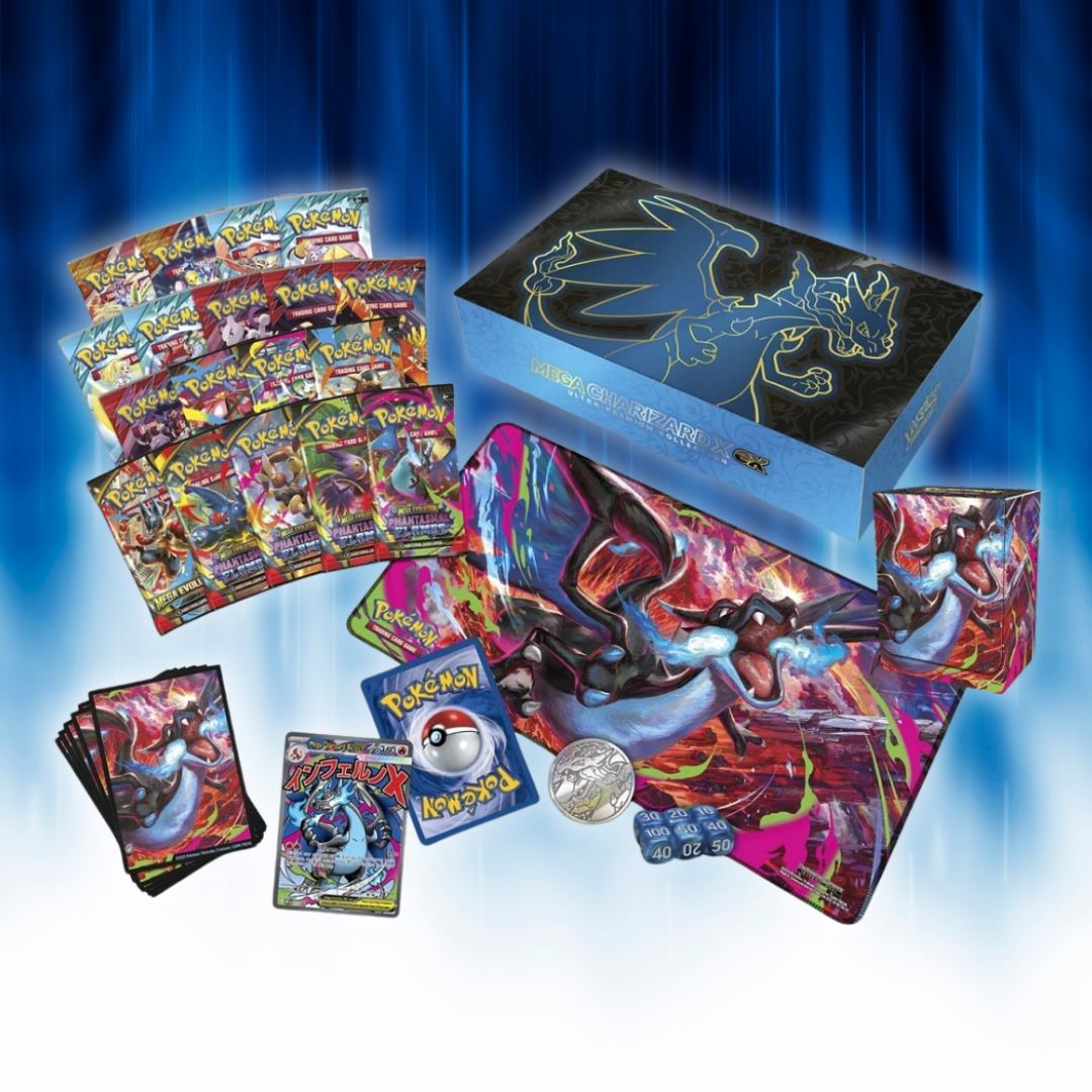 Pok¨¦mon Mega Charizard X ex Ultra-Premium Collection