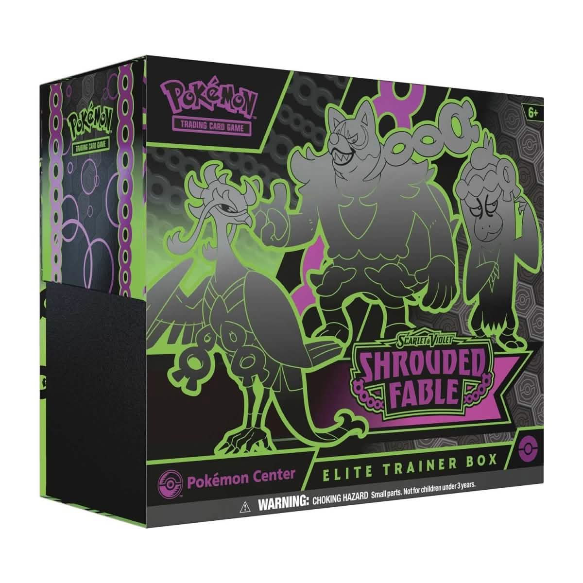 Pok¨¦mon Scarlet & Violet Shrouded Fable Pokemon Center Exclusive Elite Trainer Box