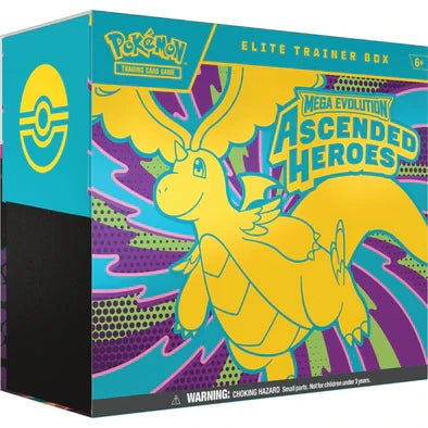 Pokemon Mega Evolution: Ascended Heroes - Elite Trainer Box