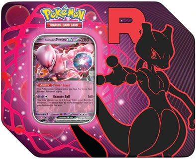 Pokemon Team Rocket Tins - Team Rocket's Mewtwo