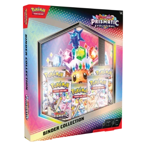 Pokemon SV Prismatic Evolutions Binder Collection