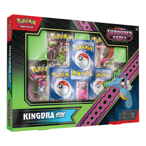 Pok¨¦mon TCG -  Scarlet & Violet: Shrouded Fable - Kingdra ex Special Illustration Collection Box