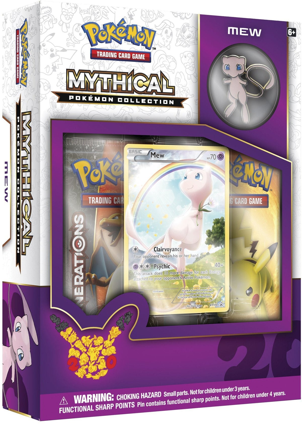 See description Pokemon - Generations - Mythical Pokemon Collection (Mew)