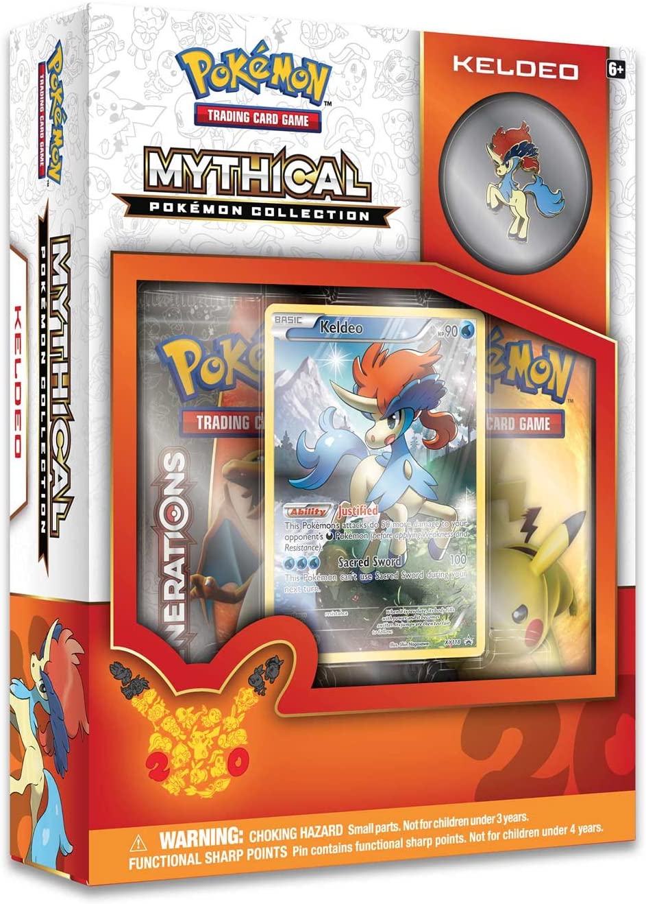 See description Pokemon - Generations - Mythical Pokemon Collection (Keldeo)