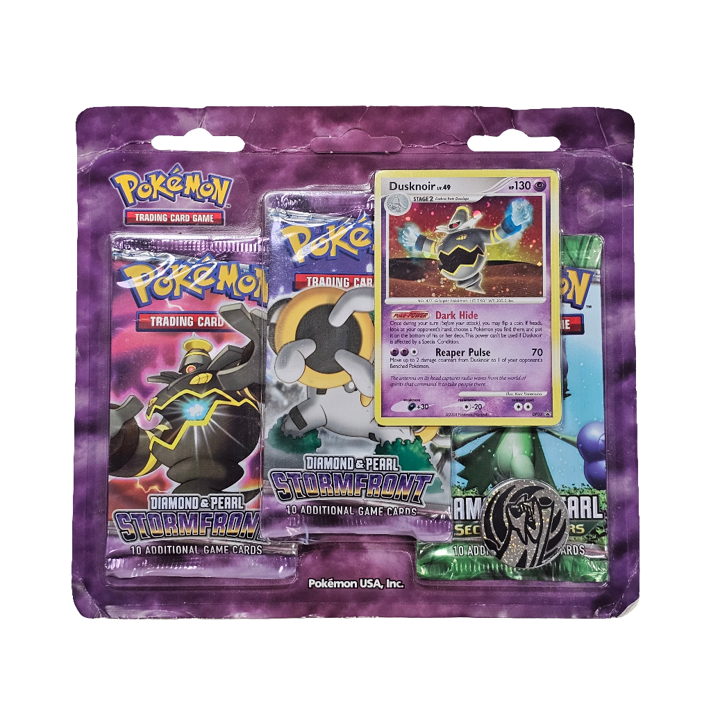 Diamond & Pearl: 3-Pack Blister (Dusknoir) (READ DESCRIPTION)