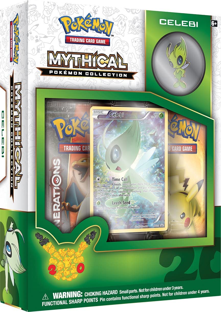 See description Pokemon - Generations - Mythical Pokemon Collection (Celebi)