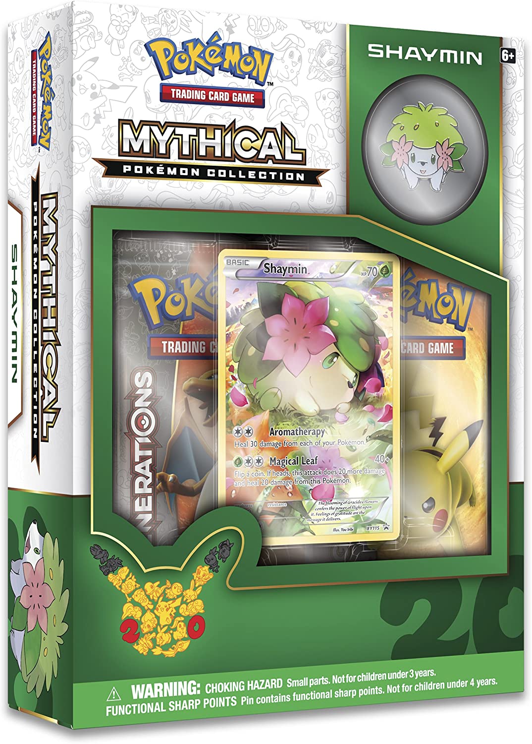 See description Pokemon - Generations - Mythical Pokemon Collection (Shaymin)