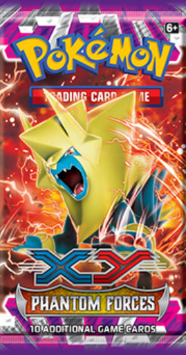 Pokemon - XY: Phantom Forces - Booster Pack Random Pack Art