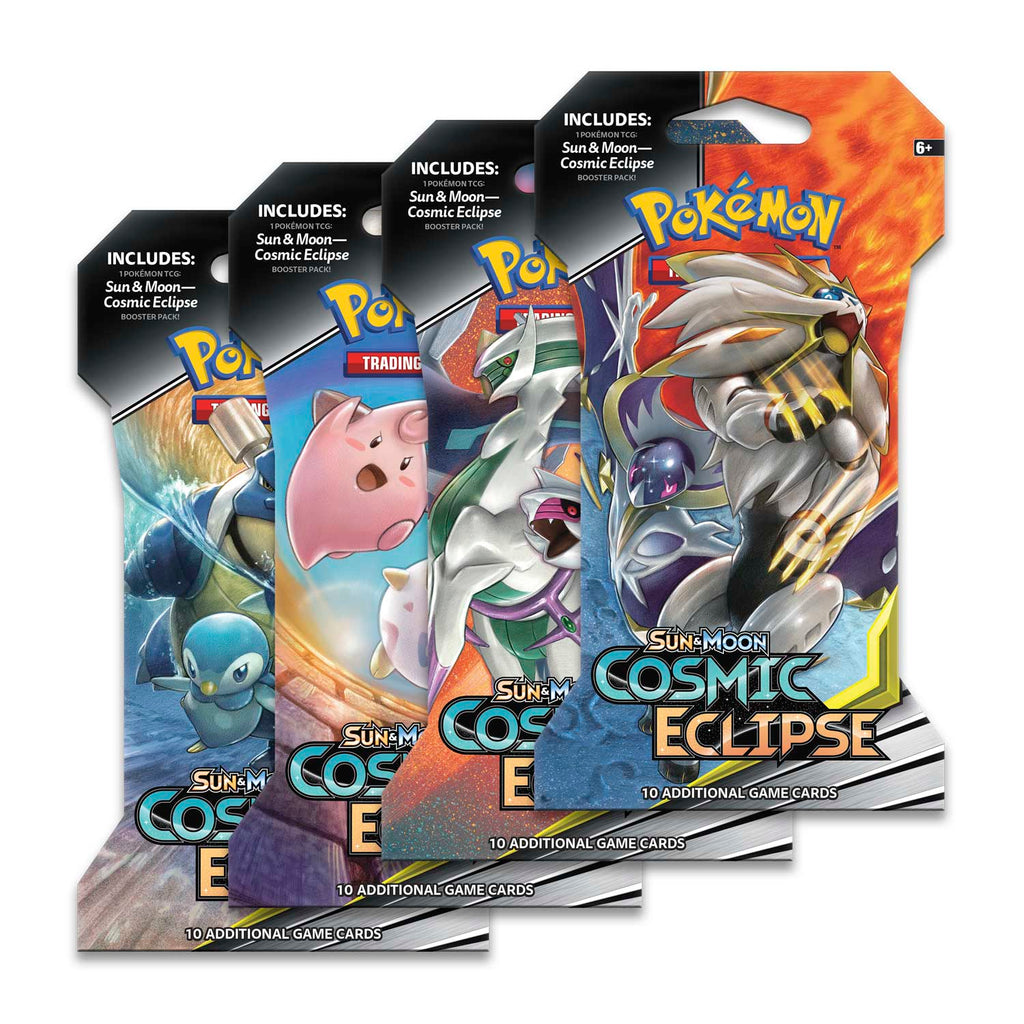 Sun & Moon: Cosmic Eclipse - Sleeved Booster Pack (Random Art)