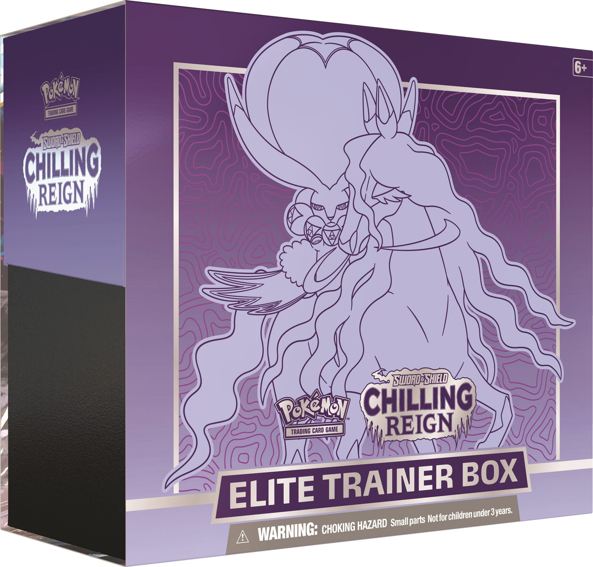 Pok¨¦mon - Sword & Shield: Chilling Reign - Elite Trainer Box (Shadow Rider Calyrex)