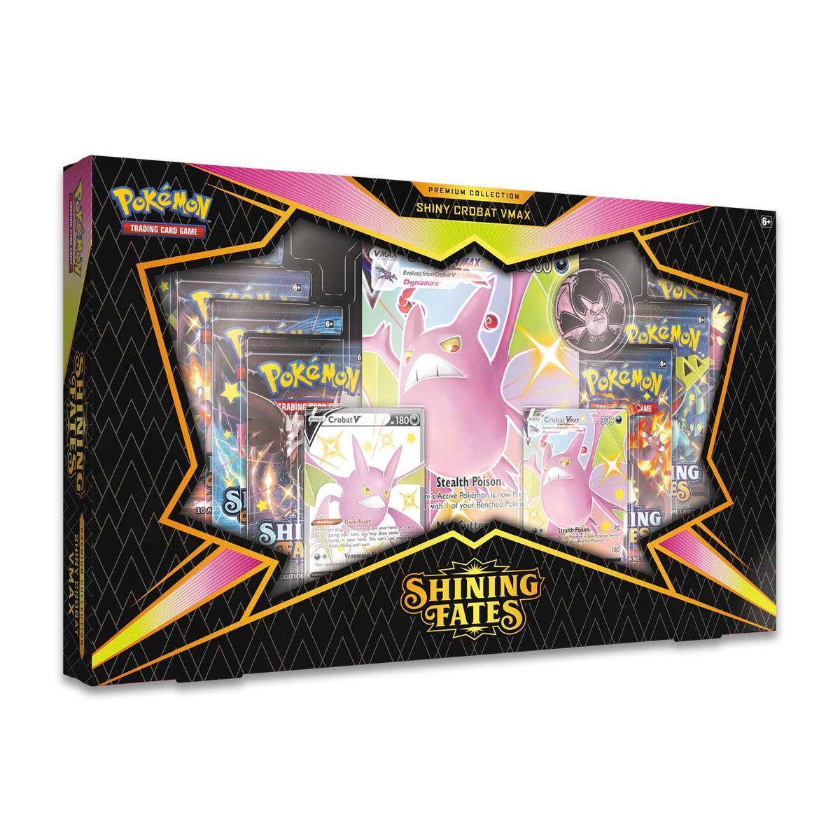Pok¨¦mon TCG - Shining Fates - Premium Collection (Shiny Crobat VMAX)
