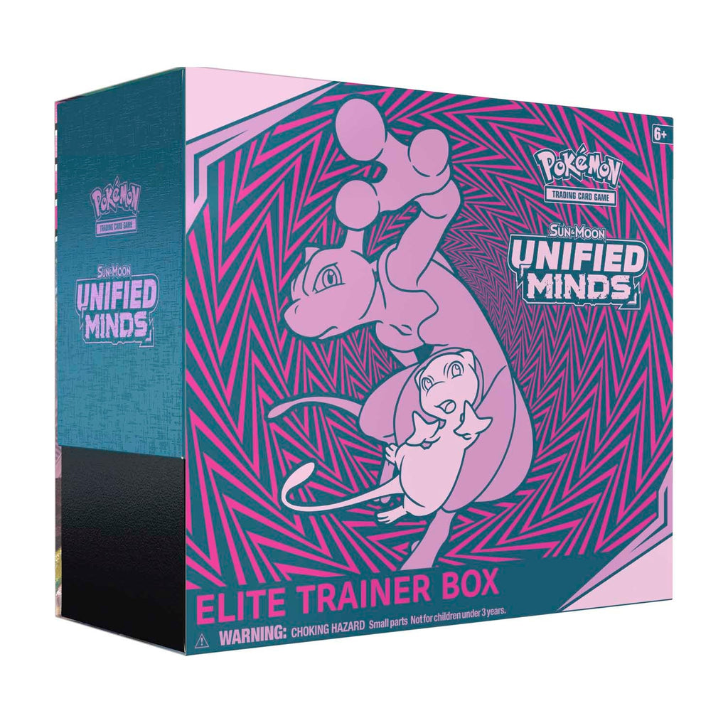 (Tear in Wrap) Pok¨¦mon & Moon: Unified Minds - Elite Trainer Box - Comes with Acrylic Case - Read Description