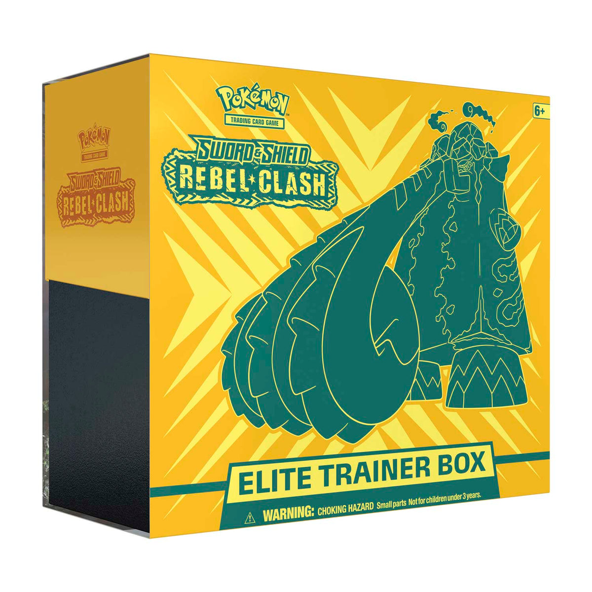 (Tear in Wrap) Sword & Shield: Rebel Clash - Elite Trainer Box - Read Description