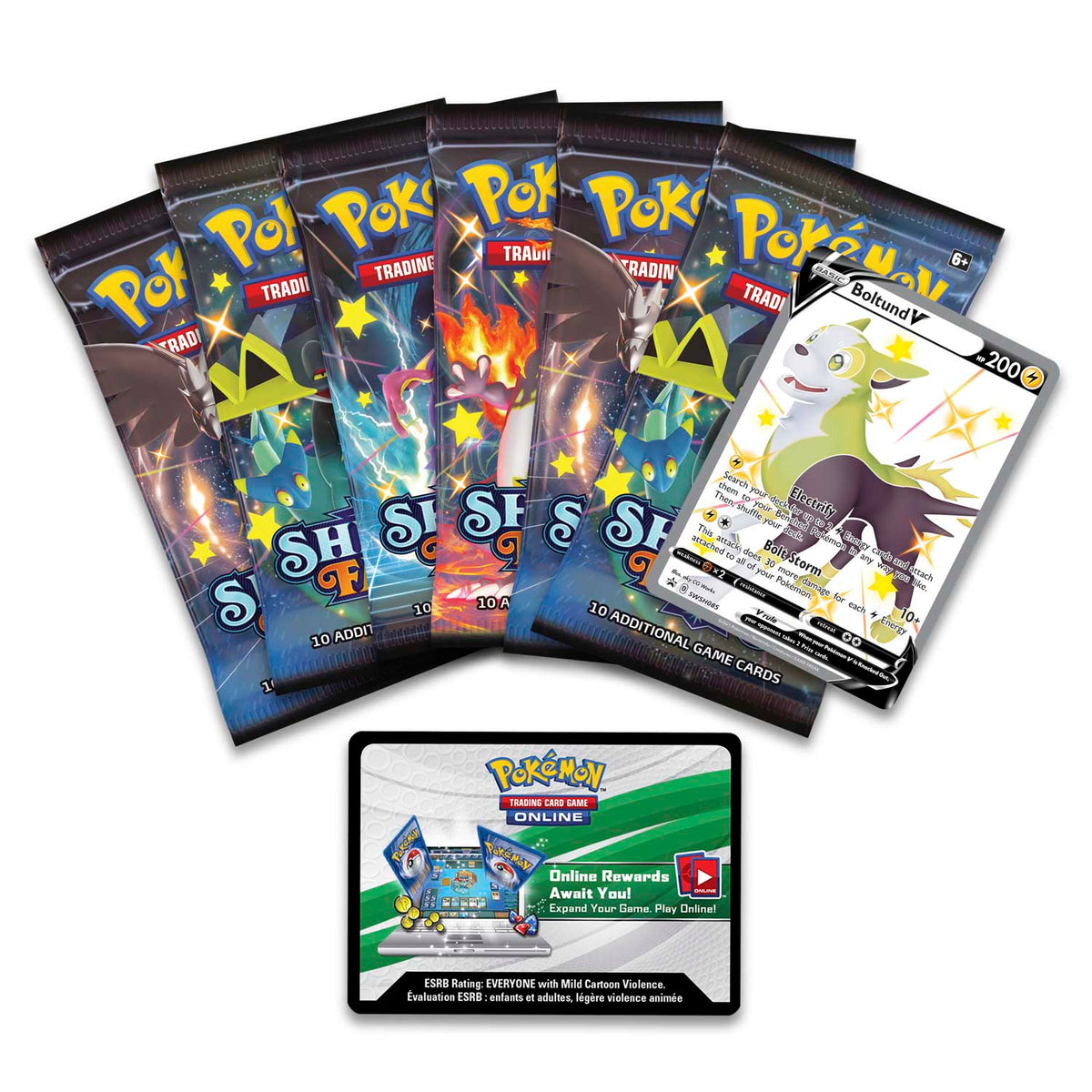Pok¨¦mon - Shining Fates - Collector's Tin (Boltund V)