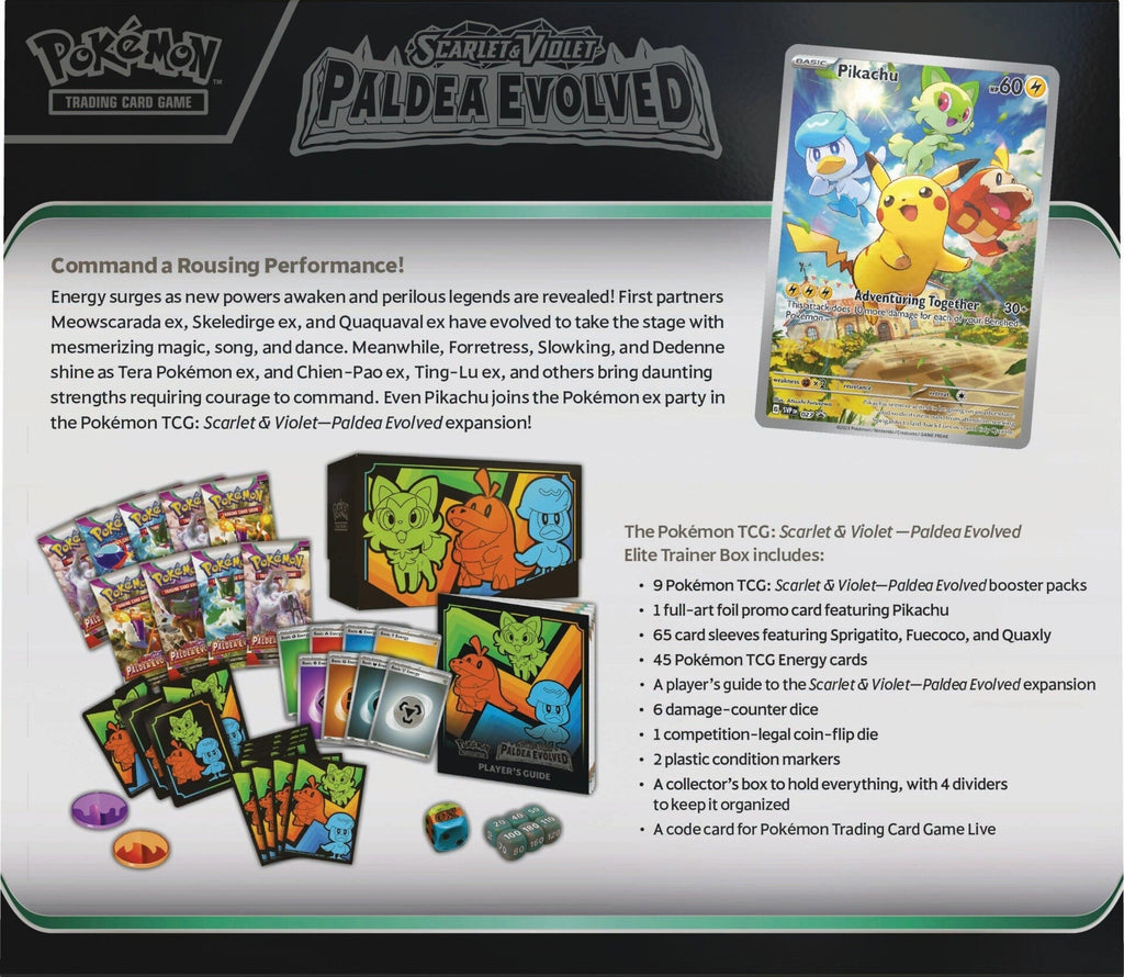 Pok¨¦mon - Scarlet & Violet: Paldea Evolved - Elite Trainer Box
