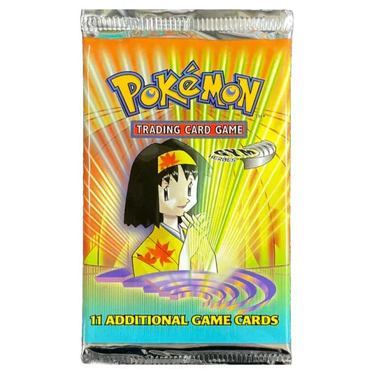 Pokemon Gym Heroes Unlimited Booster Pack - Erika Artwork