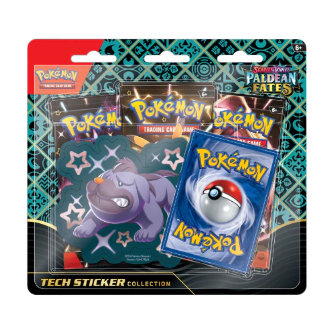 Pok¨¦mon - Scarlet & Violet: Paldean Fates - Tech Sticker Collection (Maschiff)