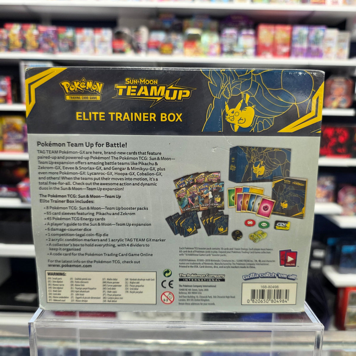 (Damaged) Sun & Moon: Team Up - Elite Trainer Box (Read Description)