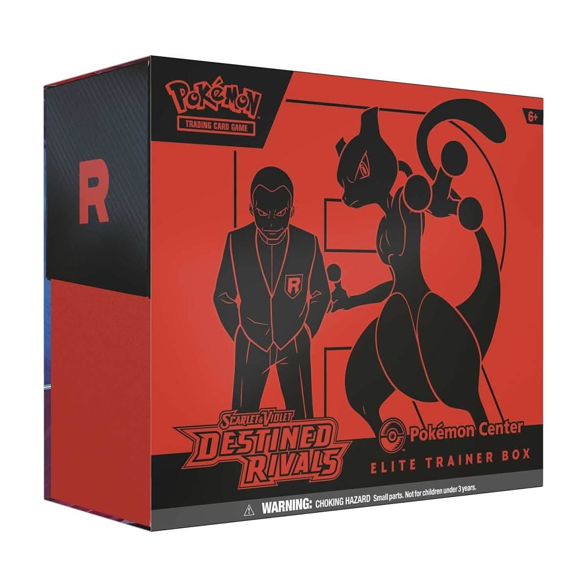 (Edge + Corner Dings) Pok¨¦mon SV10 Destined Rivals Pok¨¦mon Center Exclusive Elite Trainer Box (Read Description)