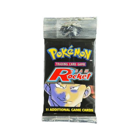 Pok¨¦mon Team Rocket Long Crimp Booster Pack (random art) 20.6g