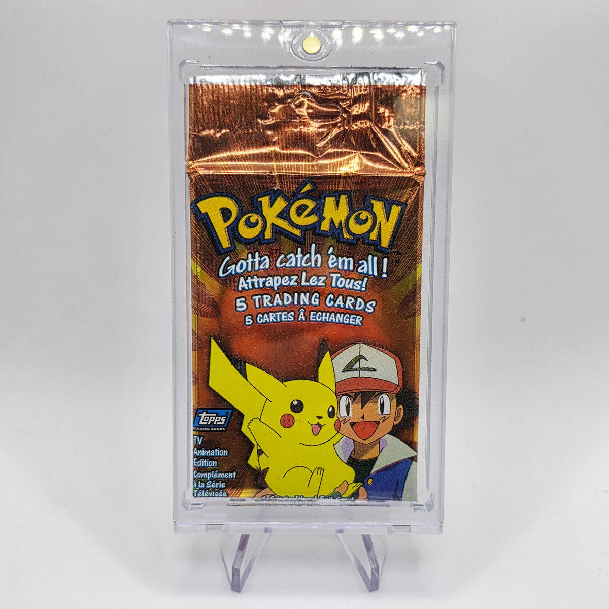 Pok¨¦mon TOPPS TV Animation Series 1 Bilingual Packaging Edition - 5 Cards