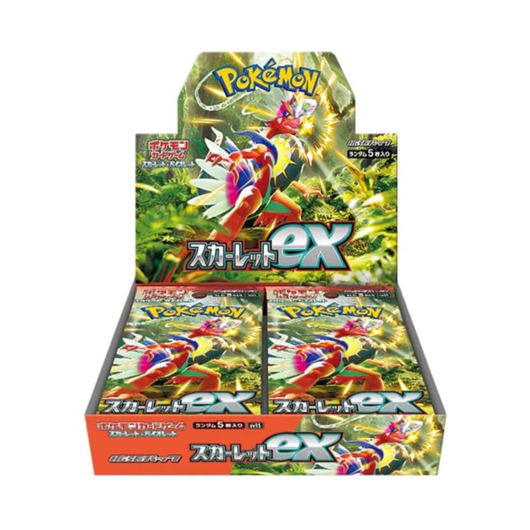 Scarlet Ex Japanese Booster Box (SEALED)
