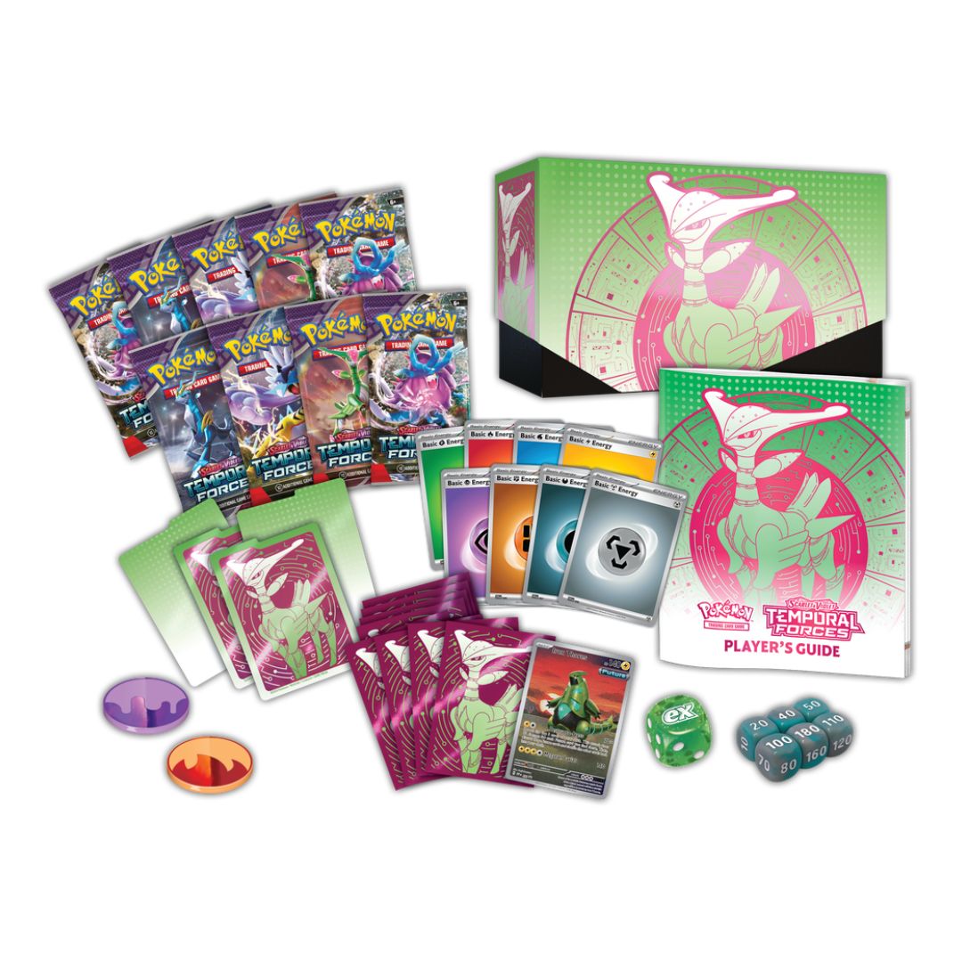Pok¨¦mon Scarlet & Violet Temporal Forces Elite Trainer Box - Iron Leave