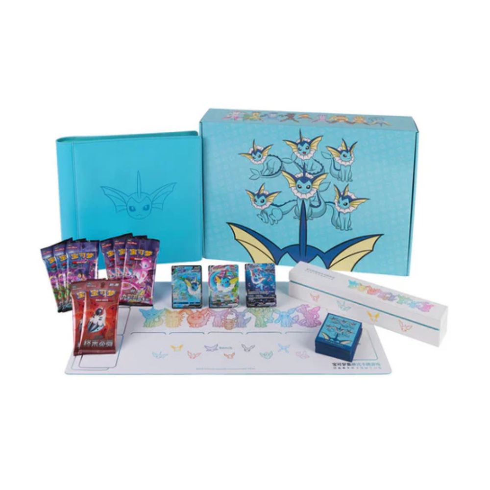 Simplified Chinese Pokemon Eevee Sealed Jumbo Collection Box (read description)